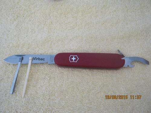 Victorinox Officer Suisse 2 Blade Pocket Knife Stainless